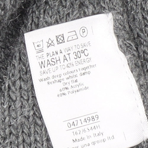 Marks and Spencer Per Una Women’s Grey Knit Cardigan L Long Sleeve