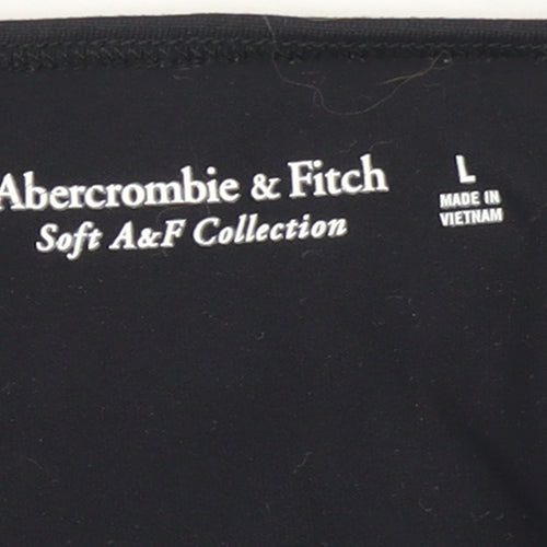 Abercrombie & Fitch Women’s Black Bodysuit Long Sleeve L Soft Stretch