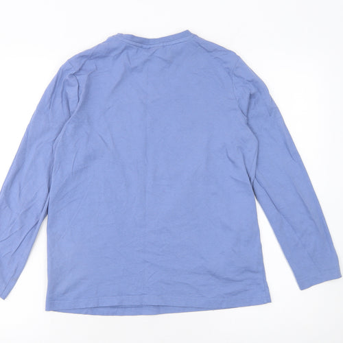 Marvel Boys Blue Long Sleeve Black Panther T-Shirt 11-12 Years Cotton