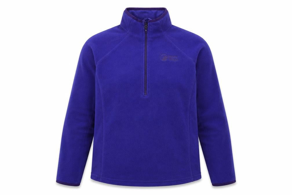Front view of North Ridge Women's Purple Fleece Pullover Sweatshirt UK 12