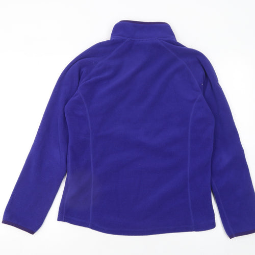 North Ridge Women's Purple Fleece Pullover Sweatshirt UK 12