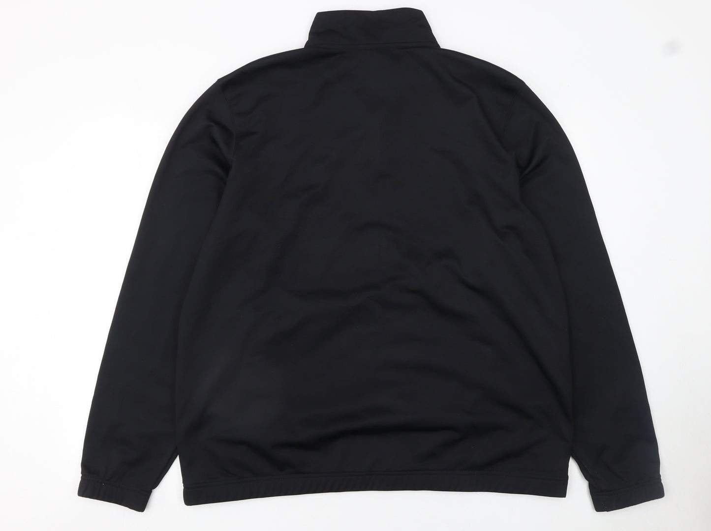 Nike Men's Black XL 1/2 Zip Windbreaker Activewear Jacket