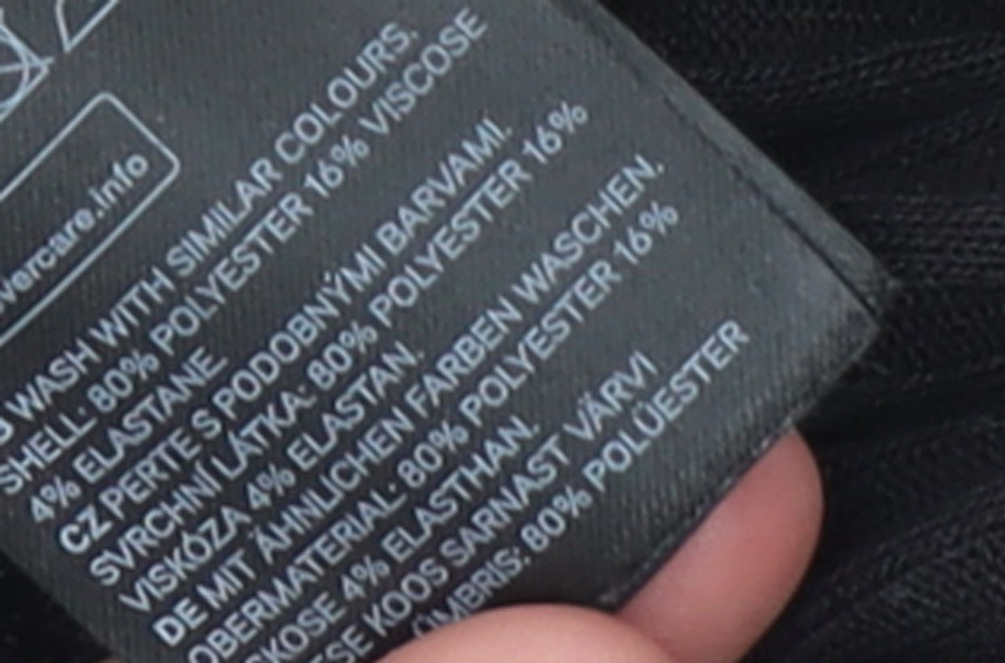 H&M Divided Women’s Black Roll Neck Long Sleeve Stretch Top Size 12