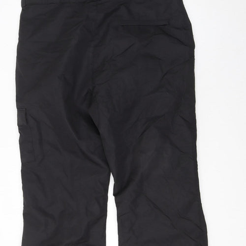 Lhotse Men's Black 3XL Snow Pants Waterproof Winter Trousers