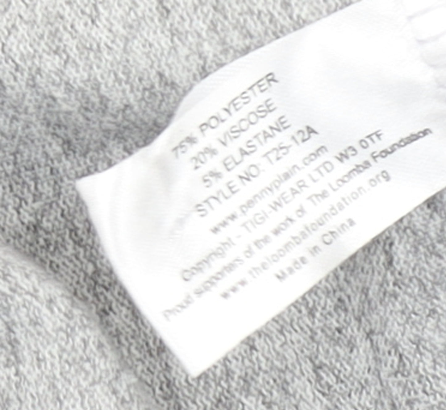 TIGI Women’s Grey Floral Knit Button Cardigan Size 8