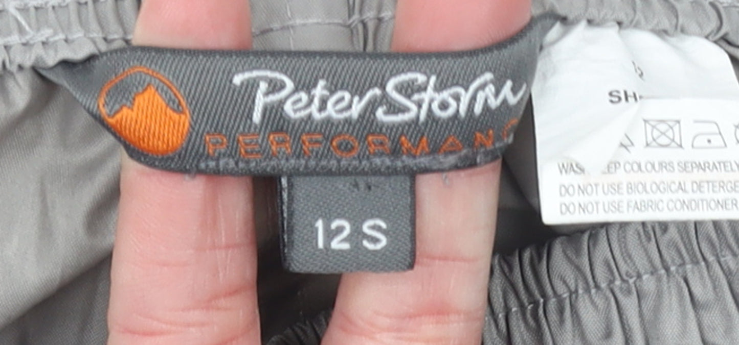 Peter Storm Women’s Grey Size 12 Short Cargo Trousers