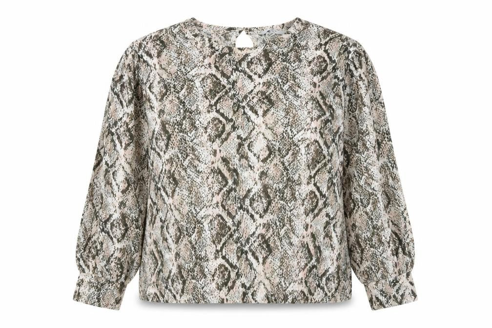 Next Women’s Multicoloured Animal Print Long Sleeve Tunic Blouse Size 22