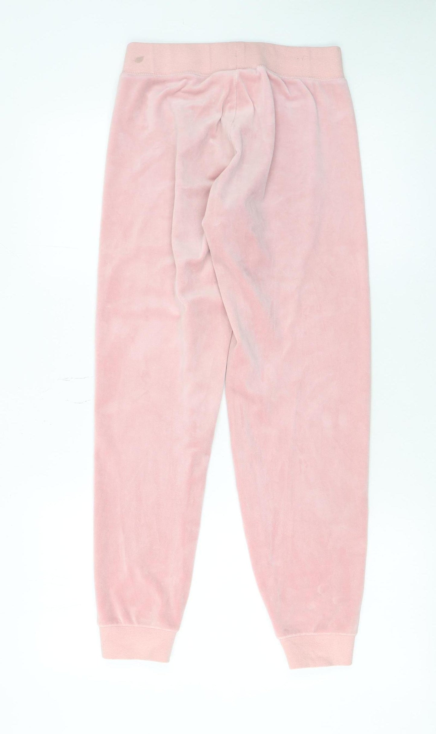 Juicy Couture Women's Pink Velour Jogger Trousers XS