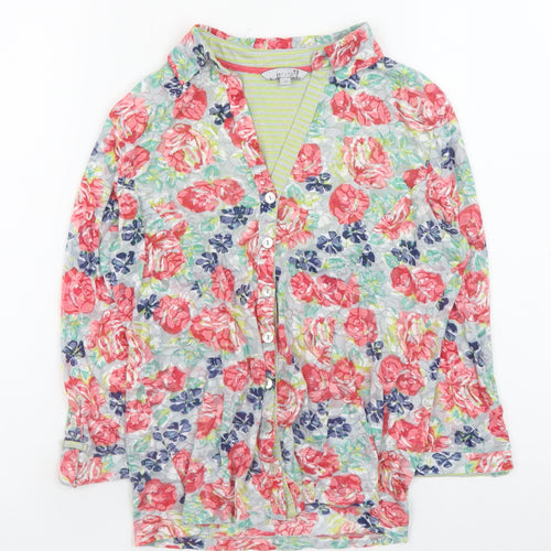Marks and Spencer Womens Multicoloured Floral Tunic Blouse Size 8