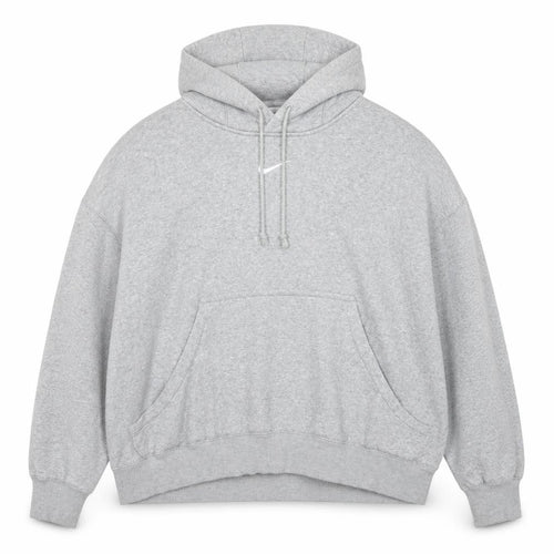 Nike Men's Grey XL Pullover Hoodie Relaxed Fit Fleece Sweatshirt