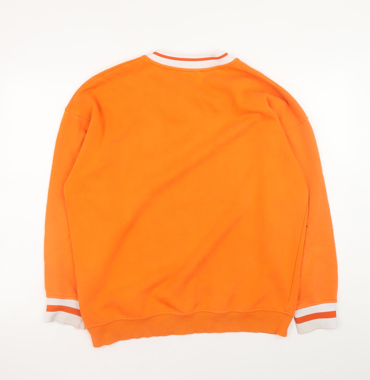 Primark Mens Orange V-Neck San Francisco Sweatshirt XS