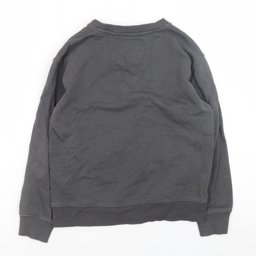 Zara Boys Grey 'Create Art' Graphic Pullover Sweatshirt - 9 Years