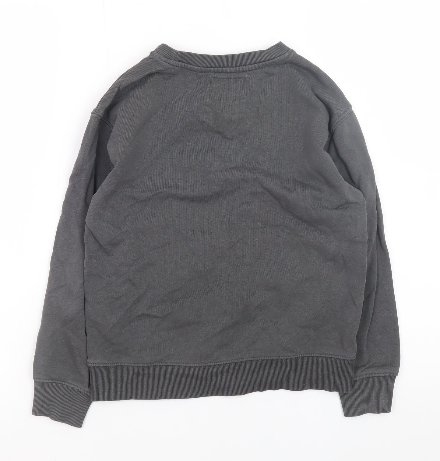 Zara Boys Grey 'Create Art' Graphic Pullover Sweatshirt - 9 Years