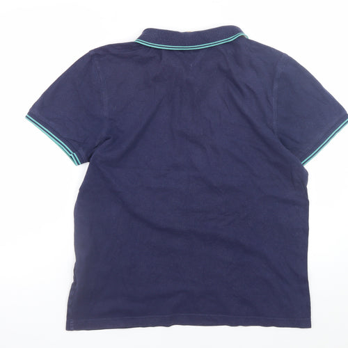 Tommy Hilfiger Men’s Blue 2XL Classic Cotton Short Sleeve Polo Shirt