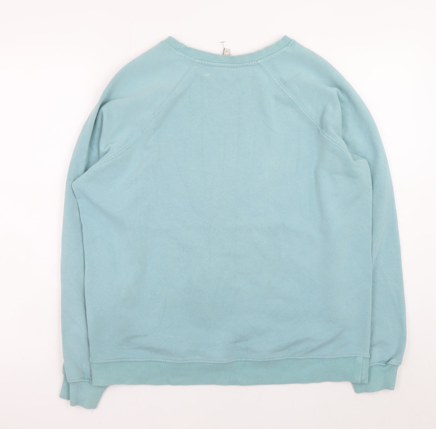 Next Women’s Blue Leopard Heart Print Sweatshirt Size M