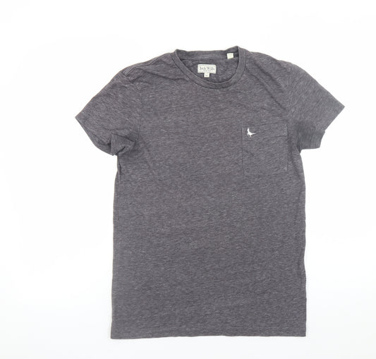 Jack Wills Men's Grey XS Crew Neck Cotton Short Sleeve T-Shirt