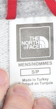 The North Face Men's Grey Pullover Hoodie S Graphic Japan Design