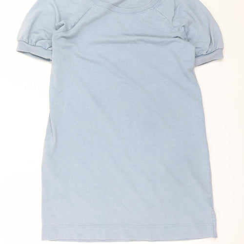 Jane and Delancey Women Blue M Short Sleeve T-Shirt Dress