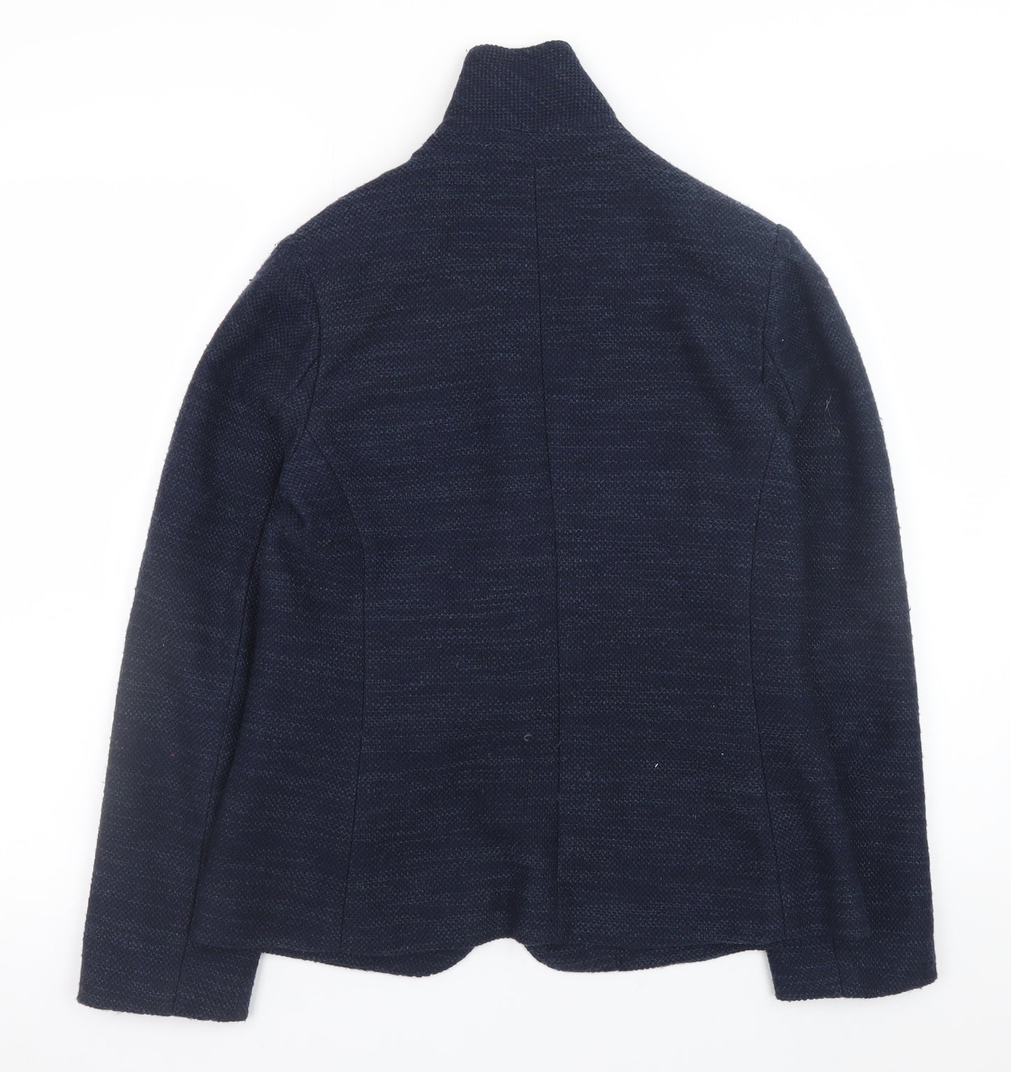 Hush Women's Blue Tweed Blazer Jacket Size 6