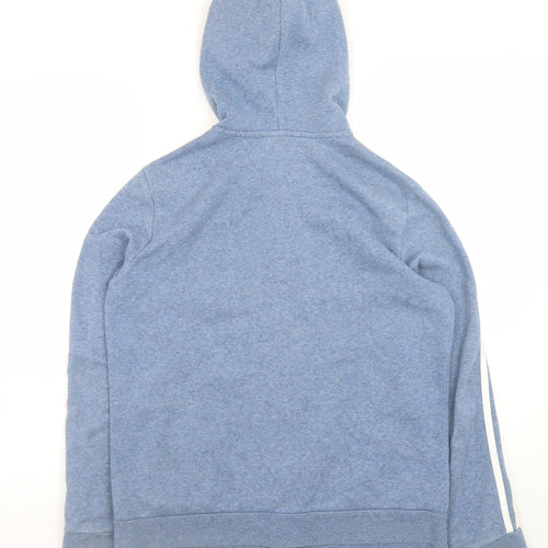 adidas Men's Blue Full Zip Hoodie Size L Sportswear