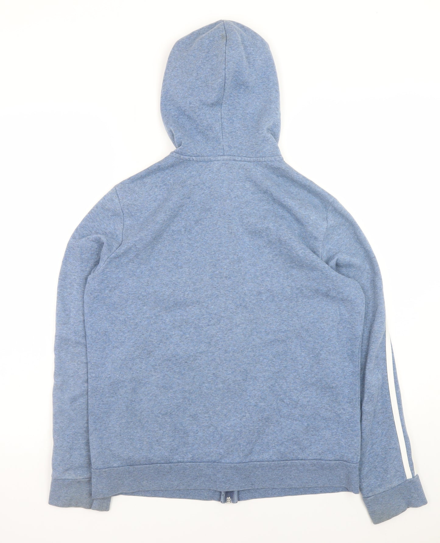 adidas Men's Blue Full Zip Hoodie Size L Sportswear
