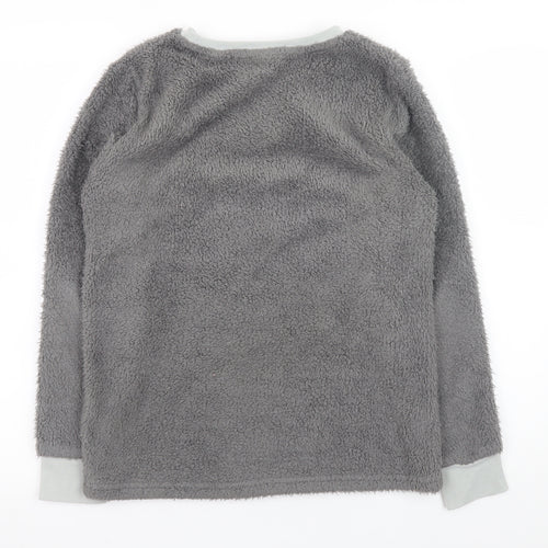 Pyjamas.com Boys Grey LFC Fleece Long Sleeve Pyjama Top 12-13 Years