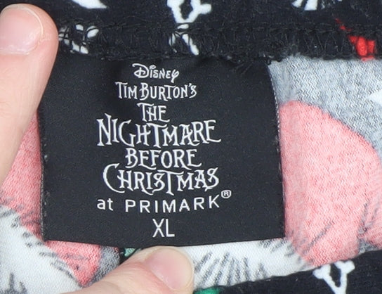 Primark Men’s Black XL Christmas Pyjama Pants Nightmare Before Christmas