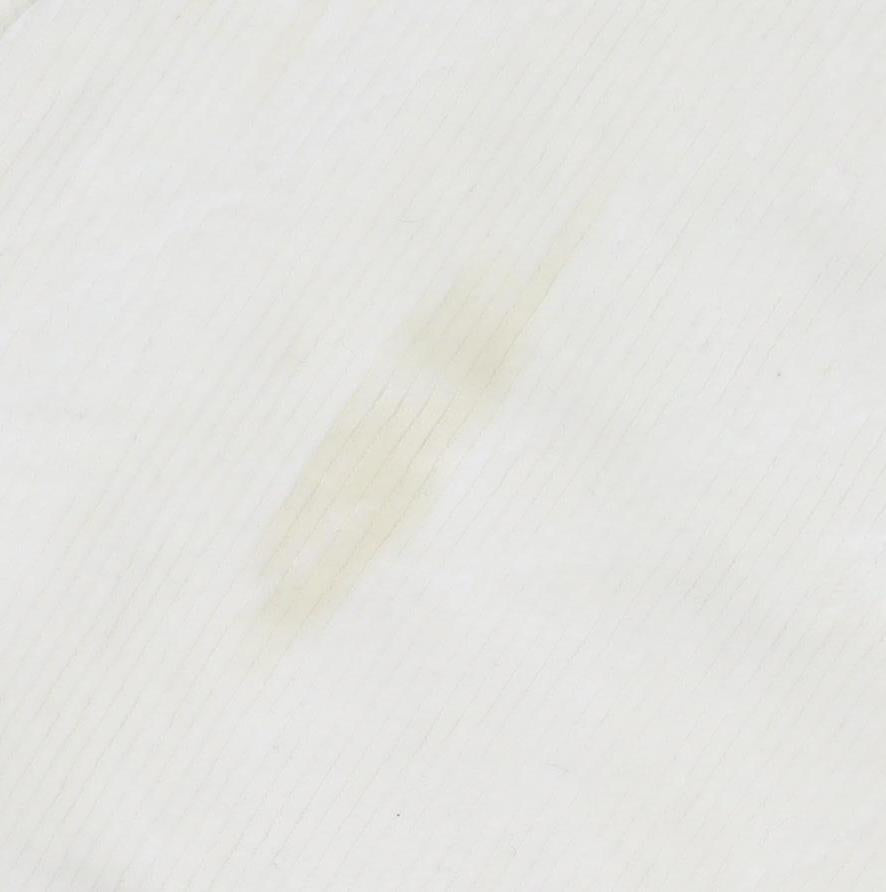 Topman Men’s Ivory Corduroy 1/2 Zip Sweatshirt XL Regular Fit