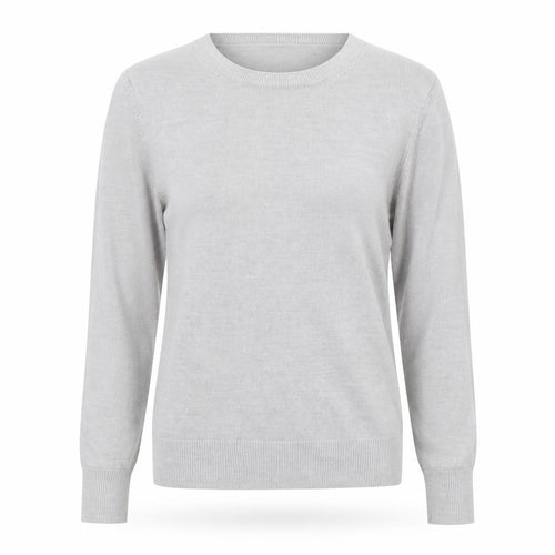 Marks and Spencer Women’s Grey Acrylic Crew Neck Jumper Size 8
