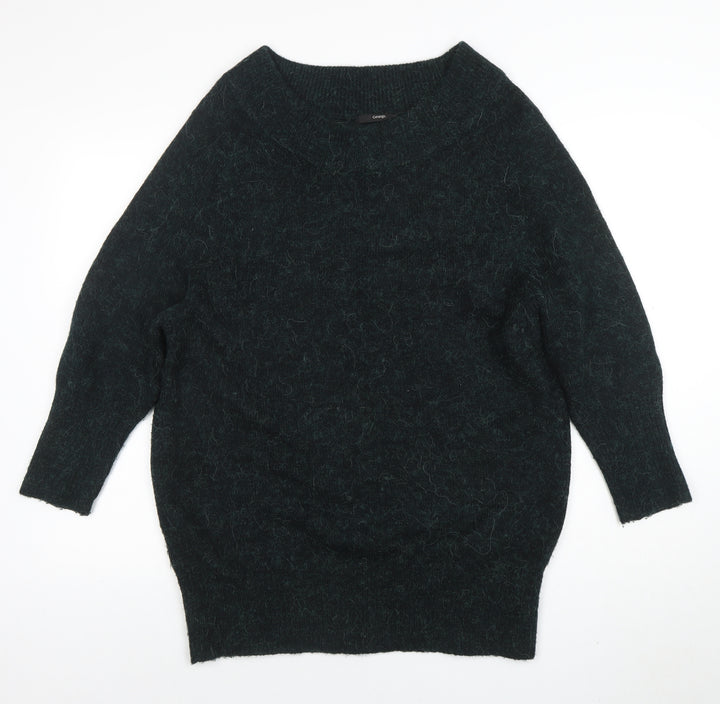 George Women’s Green Relaxed Knit Pullover Jumper Size 14