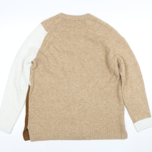 Marks and Spencer Women’s Multicoloured M Pullover Geometric Jumper