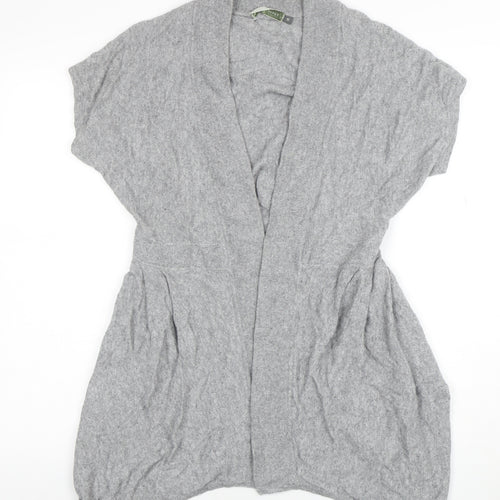 Mint Velvet Women’s Grey Short Sleeve Open Cardigan Size 10