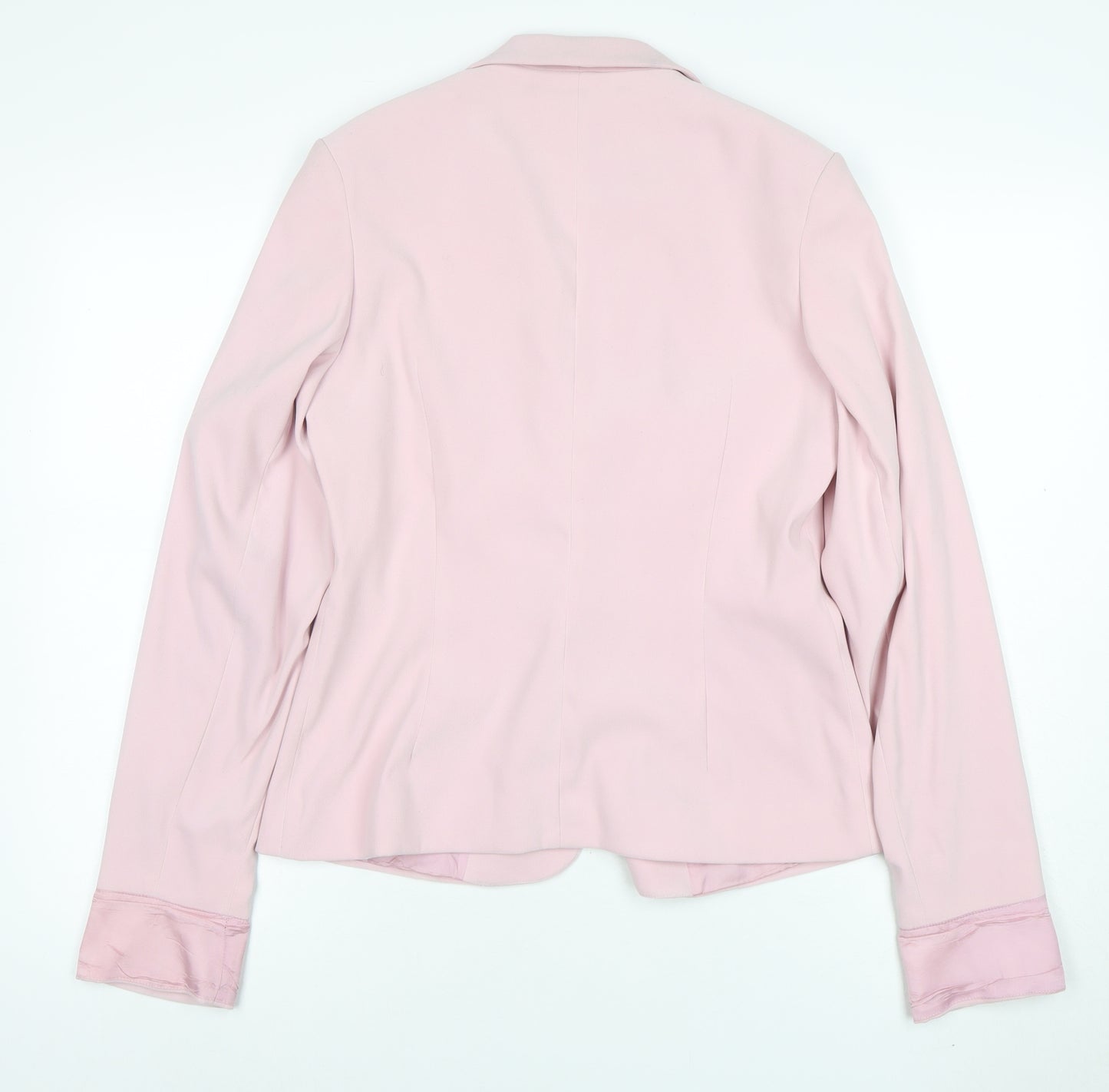 Wallis Women Pink Size 12 Tailored Blazer Jacket