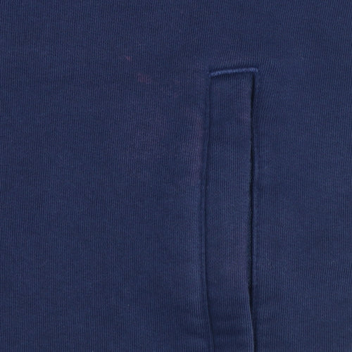 Lacoste Sport Women's Navy Blue Full Zip Hoodie Size M Cotton Blend