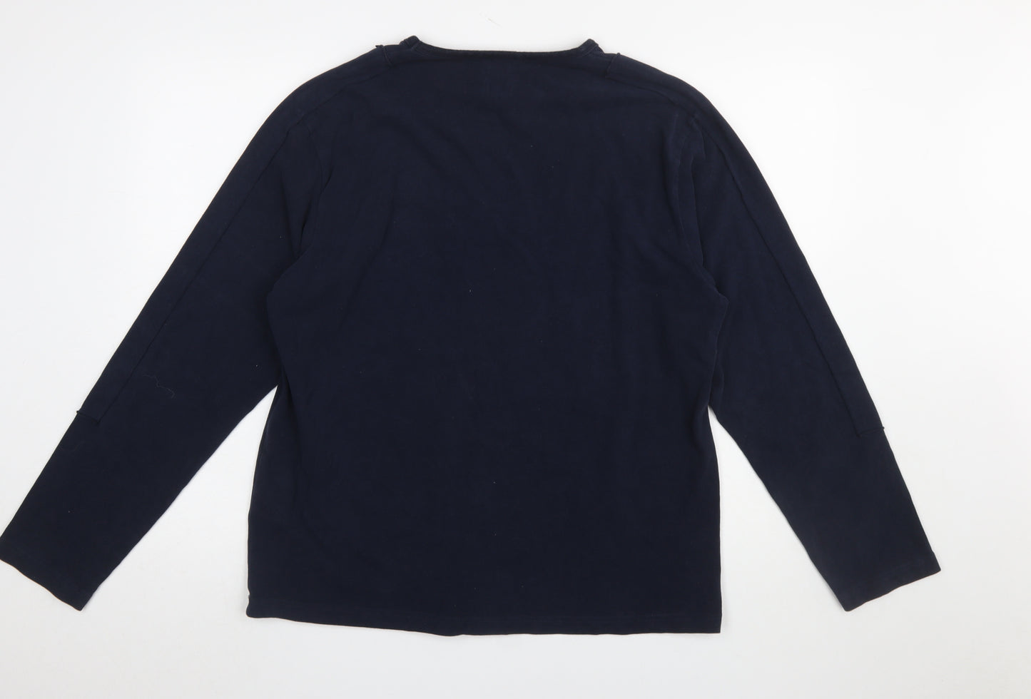 Firetrap Men's Blue XL Pullover Sweatshirt Long Sleeve Cotton