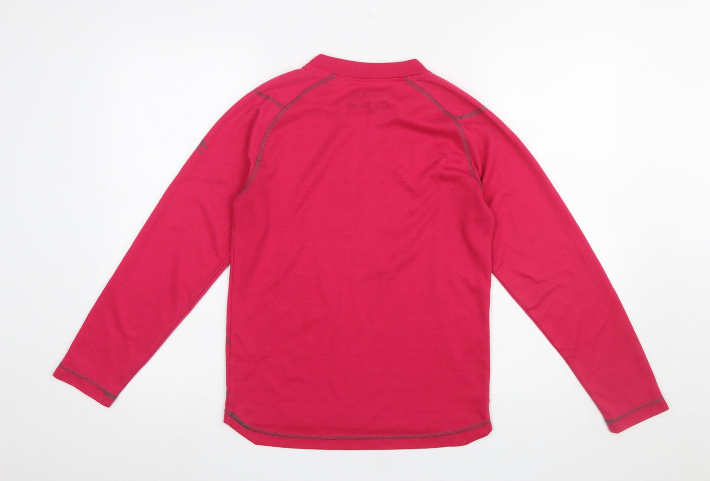Regatta Womens Pink Long Sleeve Performance T-Shirt Size 14