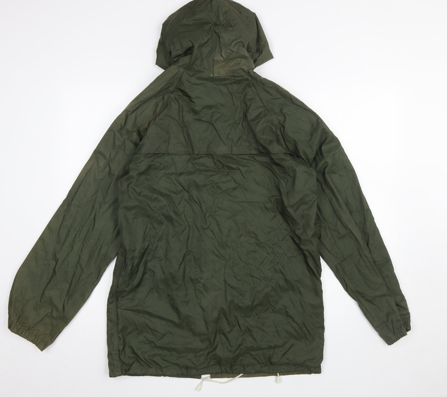 Regatta Men’s Green Waterproof Hooded Rain Coat Jacket Size 34