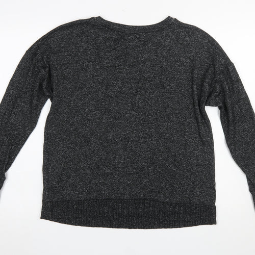 Marks and Spencer Women’s Grey Bonjour Long Sleeve Pyjama Top Size 12