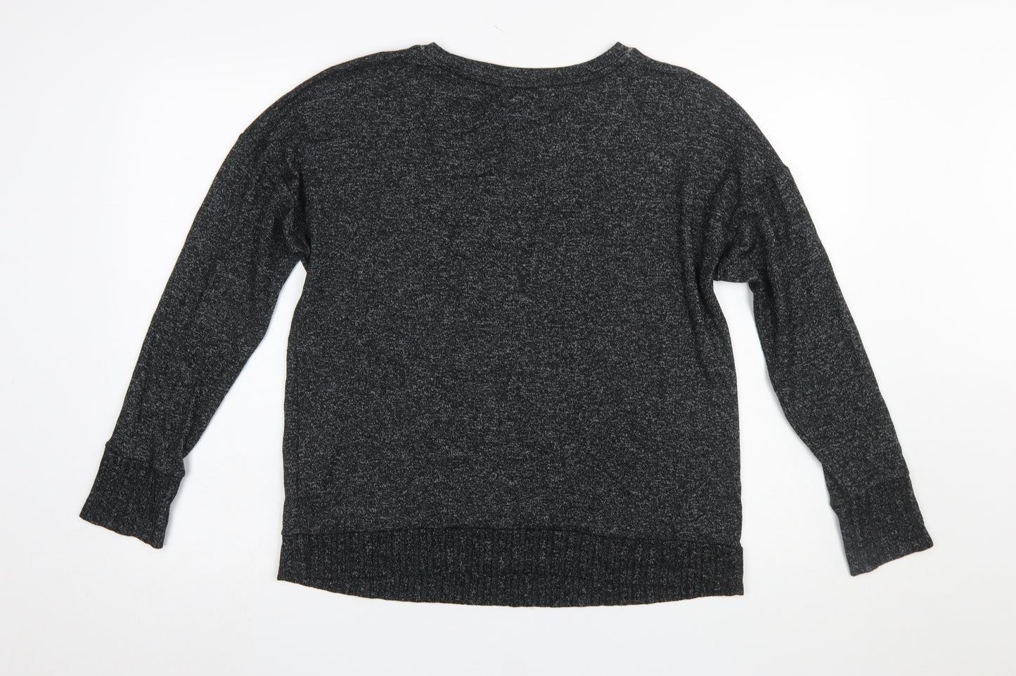 Marks and Spencer Women’s Grey Bonjour Long Sleeve Pyjama Top Size 12