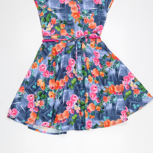 Dears Women’s Multicoloured Floral Fit & Flare Dress Size 32