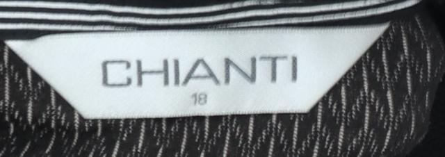 Chianti Womens Multicoloured Roll Neck Long Sleeve Top Size 18
