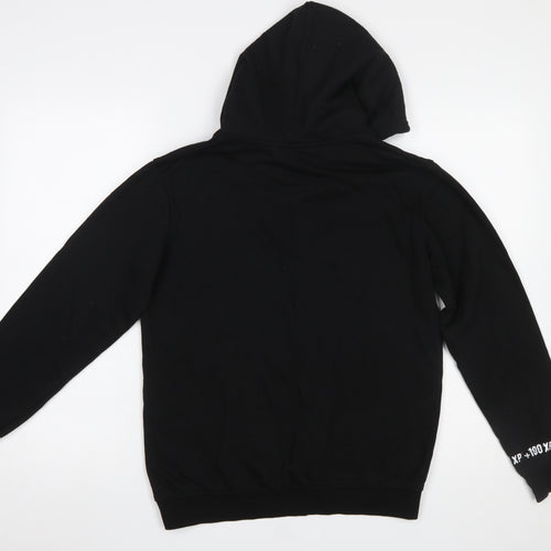 City Comfort Boys Black 13-14 Years Pullover Hoodie Gamer Print