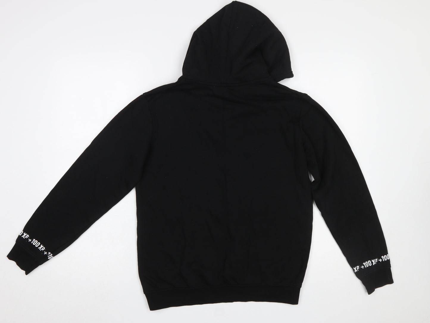 City Comfort Boys Black 13-14 Years Pullover Hoodie Gamer Print