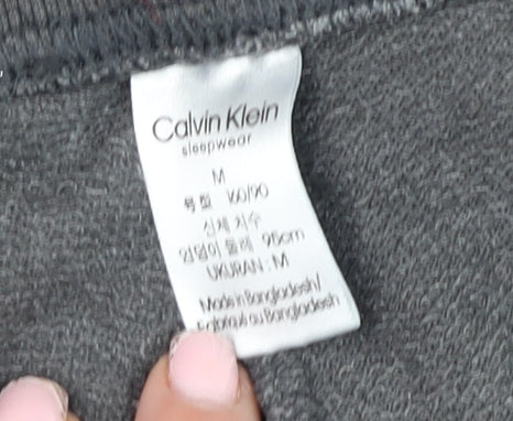 Calvin Klein Men's Grey Jogger Sweatpants M Regular Fit Activewear