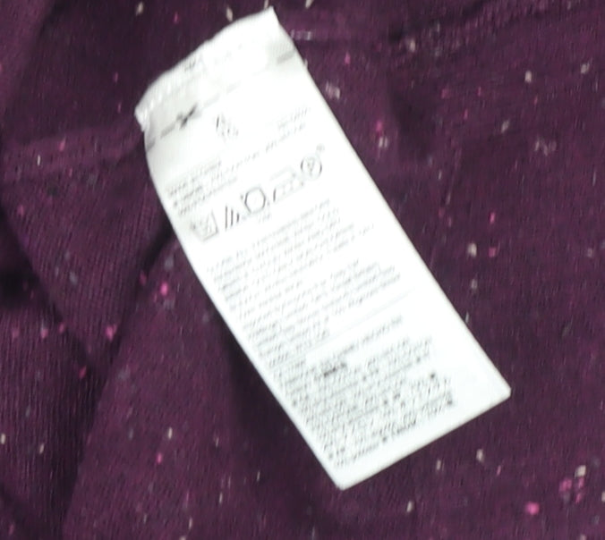 GAP Men’s Purple Wool Blend Button Cardigan XL Classic Fit