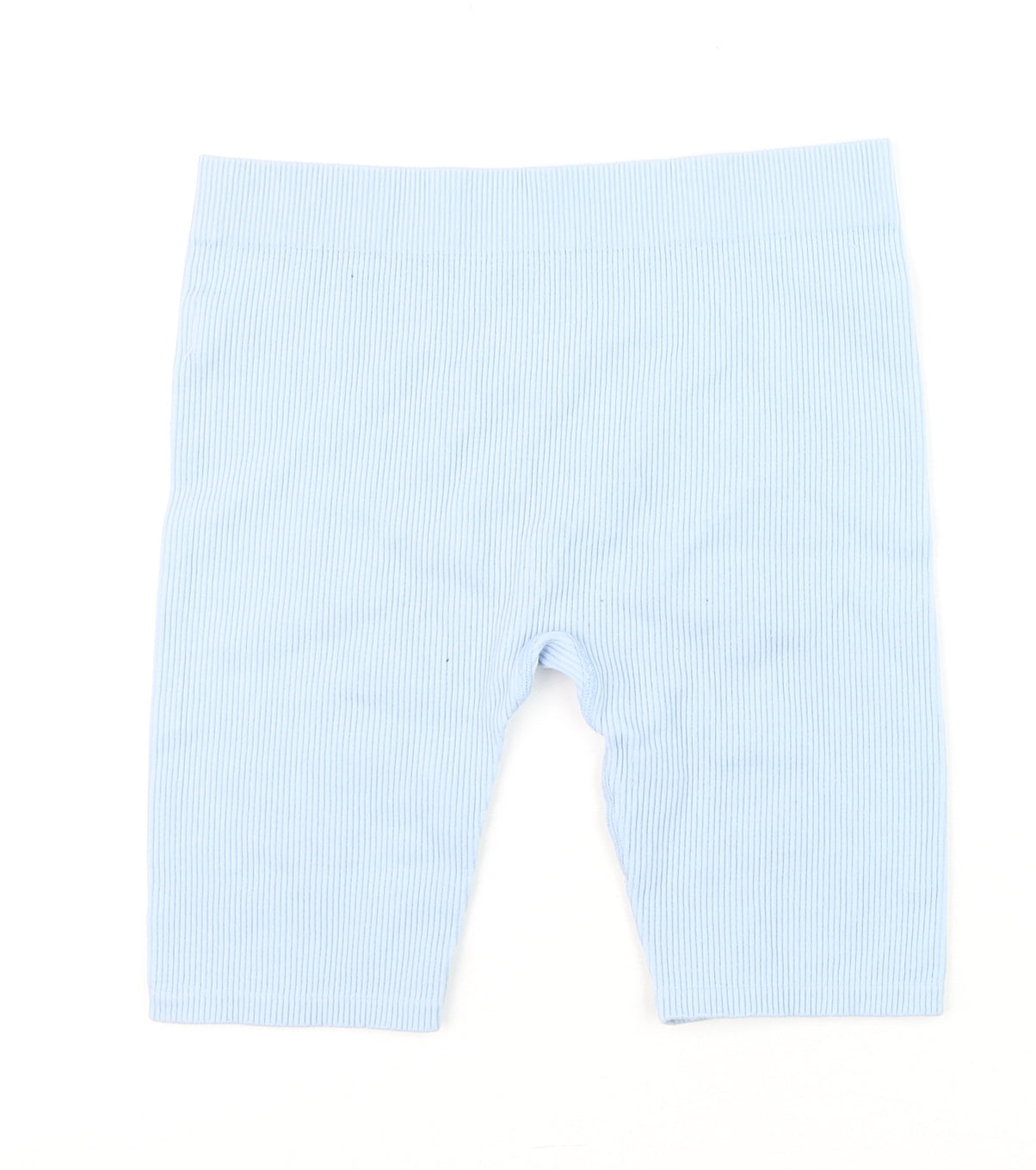 Primark Women Blue Biker Shorts XL Nylon Elastane Stretch Activewear