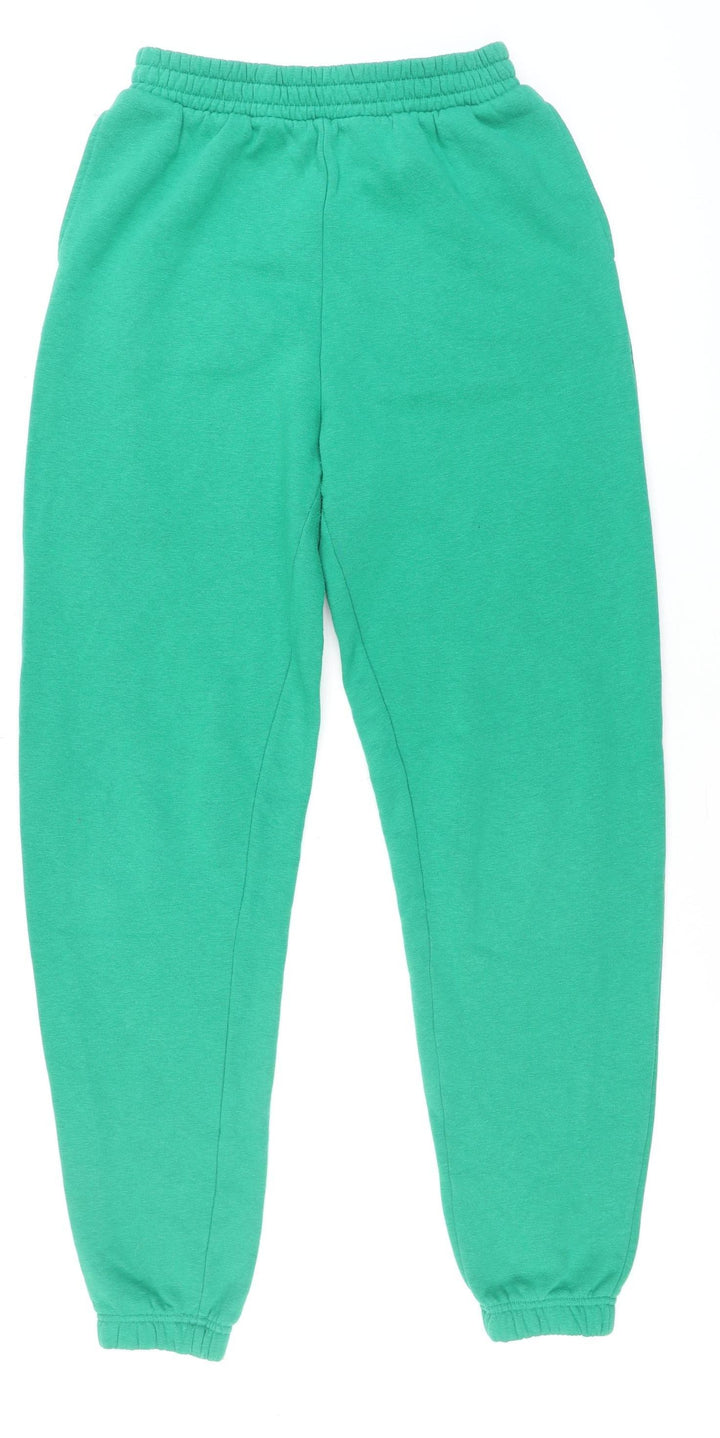 New Look Tall Green Fleece Sweatpants Women’s Size 10