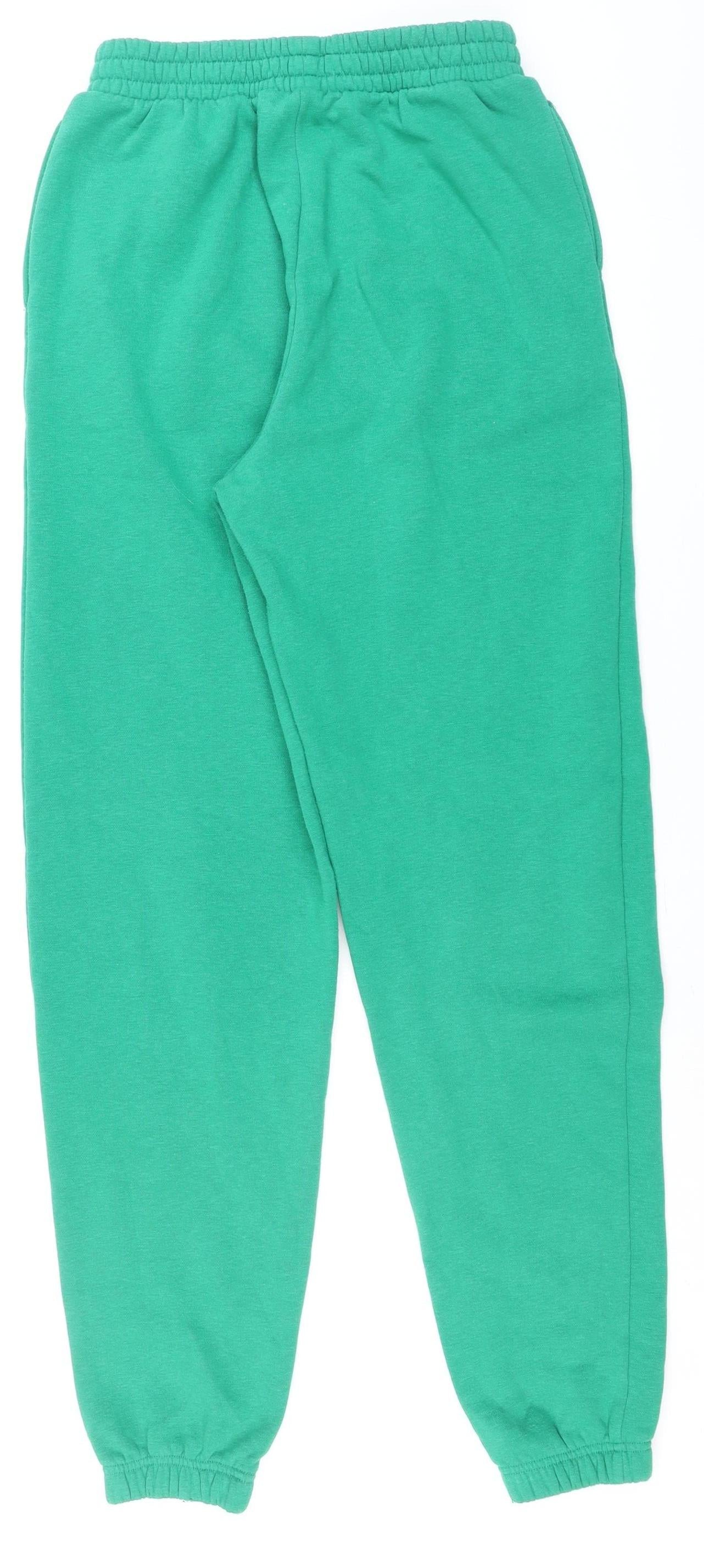 New Look Tall Green Fleece Sweatpants Women’s Size 10