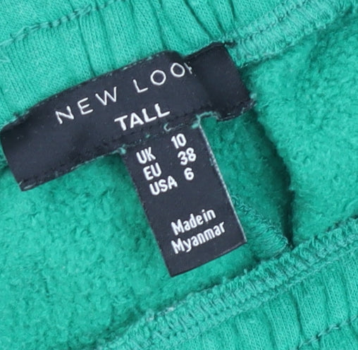 New Look Tall Green Fleece Sweatpants Women’s Size 10