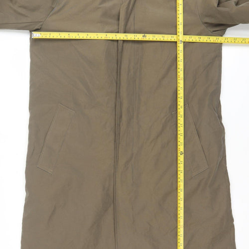 Austin Reed Men's Brown 40R Cotton Trench Coat